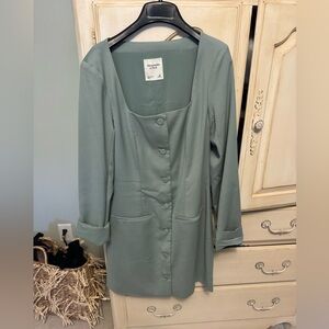 Abercrombie Mara Long Sleeved Mini Dress